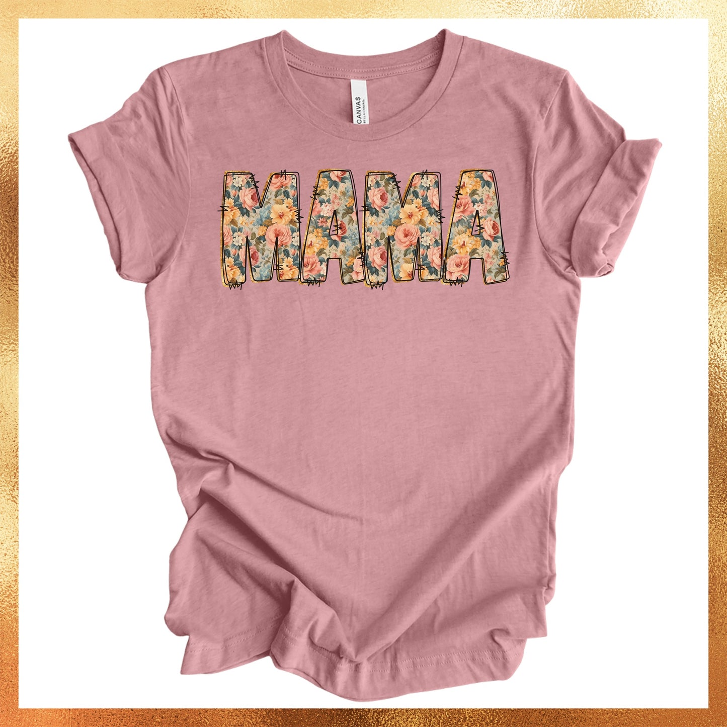 Flower Power Mama Tee
