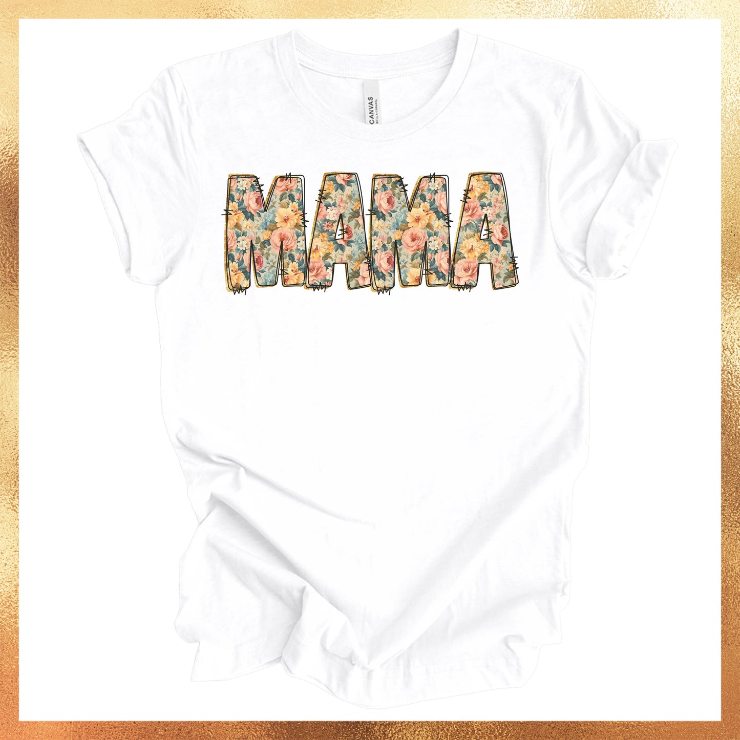 Flower Power Mama Tee