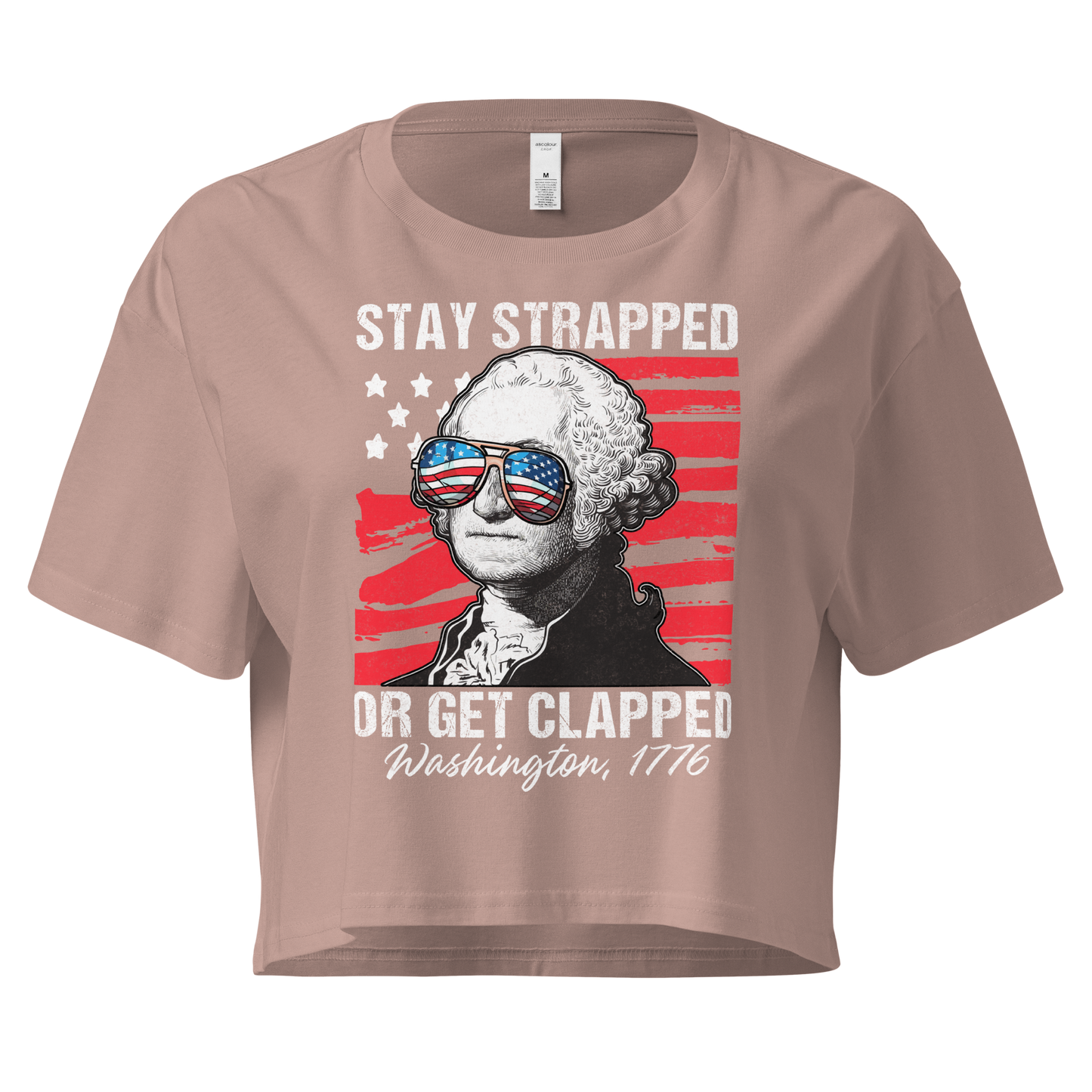 Stay Strapped Cropped Tee