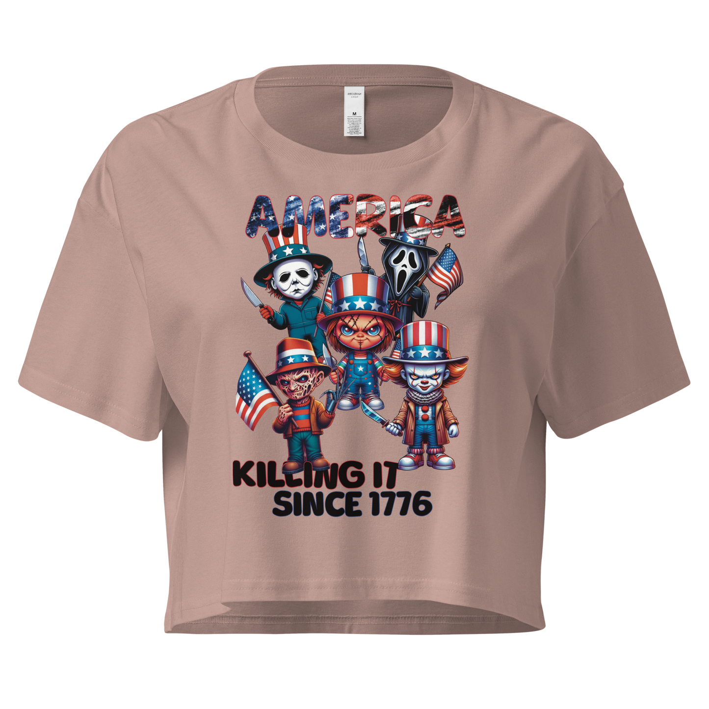 America Killers Cropped Tee