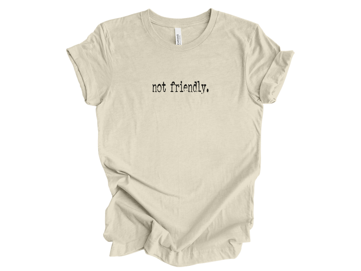 The "Not Friendly" Era Tee & Sweatshirt