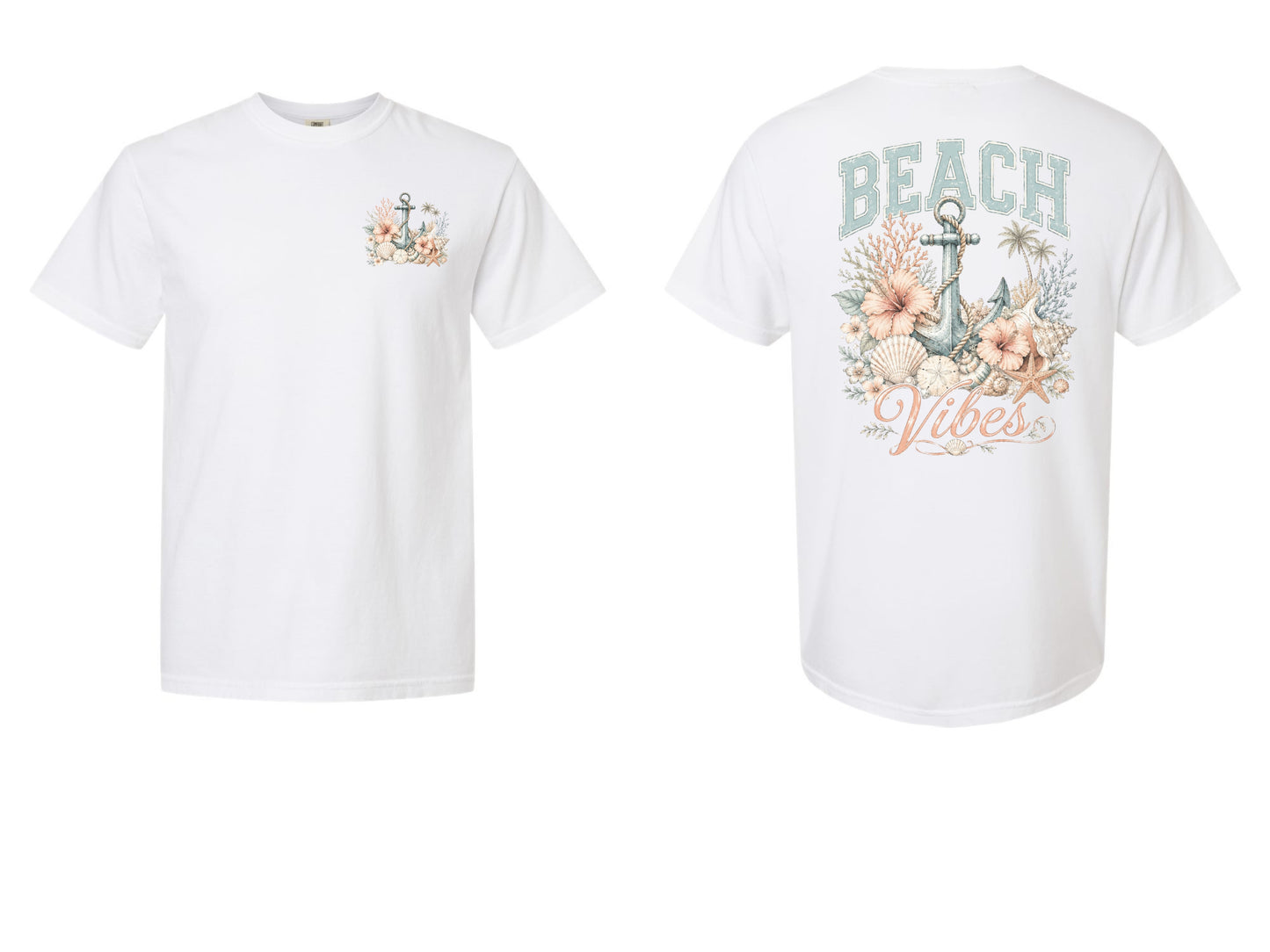 The Beach Vibes Comfort Colors Tee