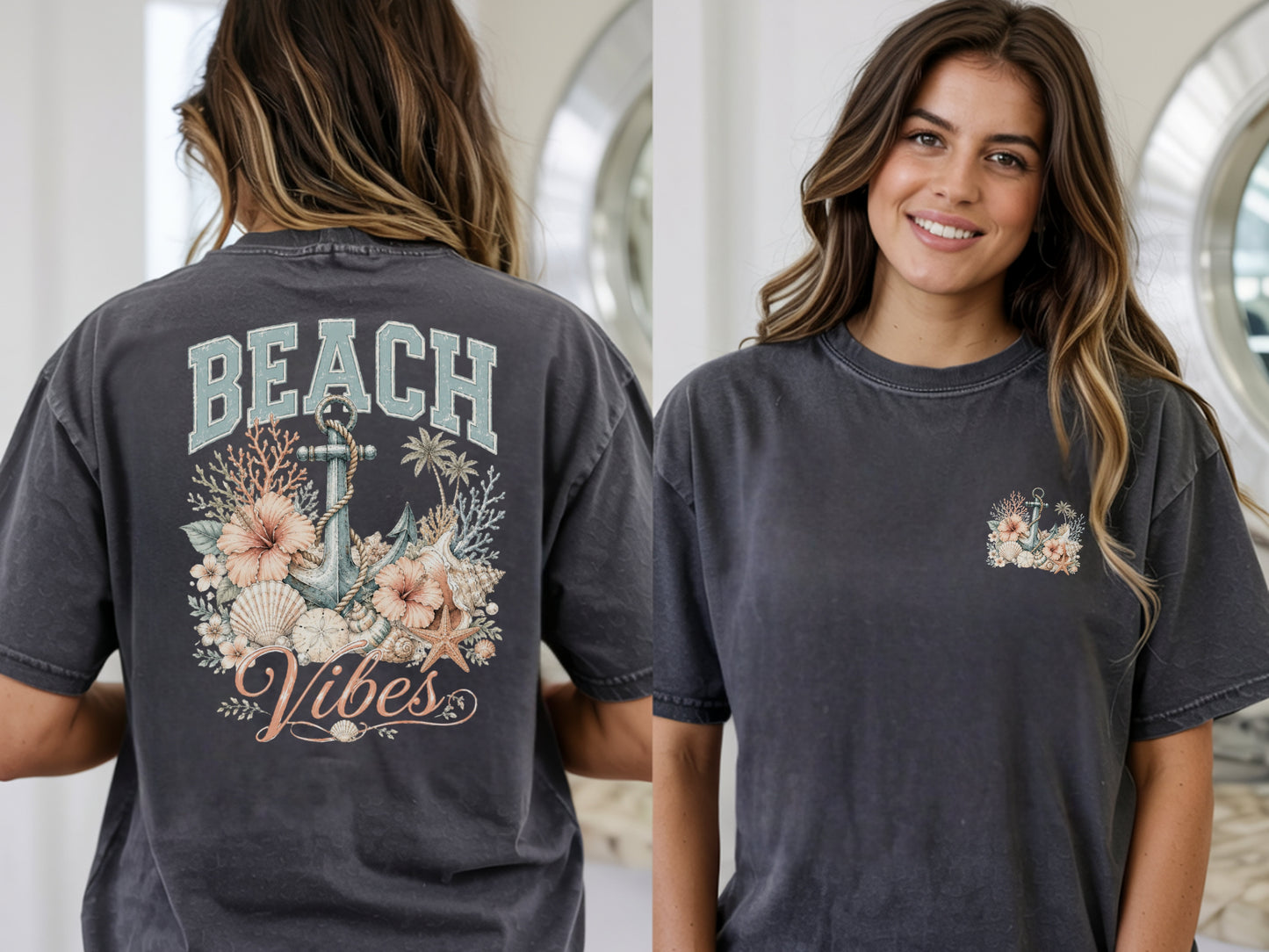 The Beach Vibes Comfort Colors Tee
