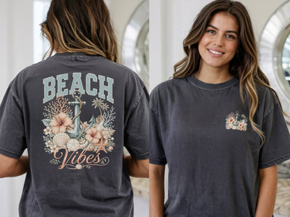 The Beach Vibes Comfort Colors Tee