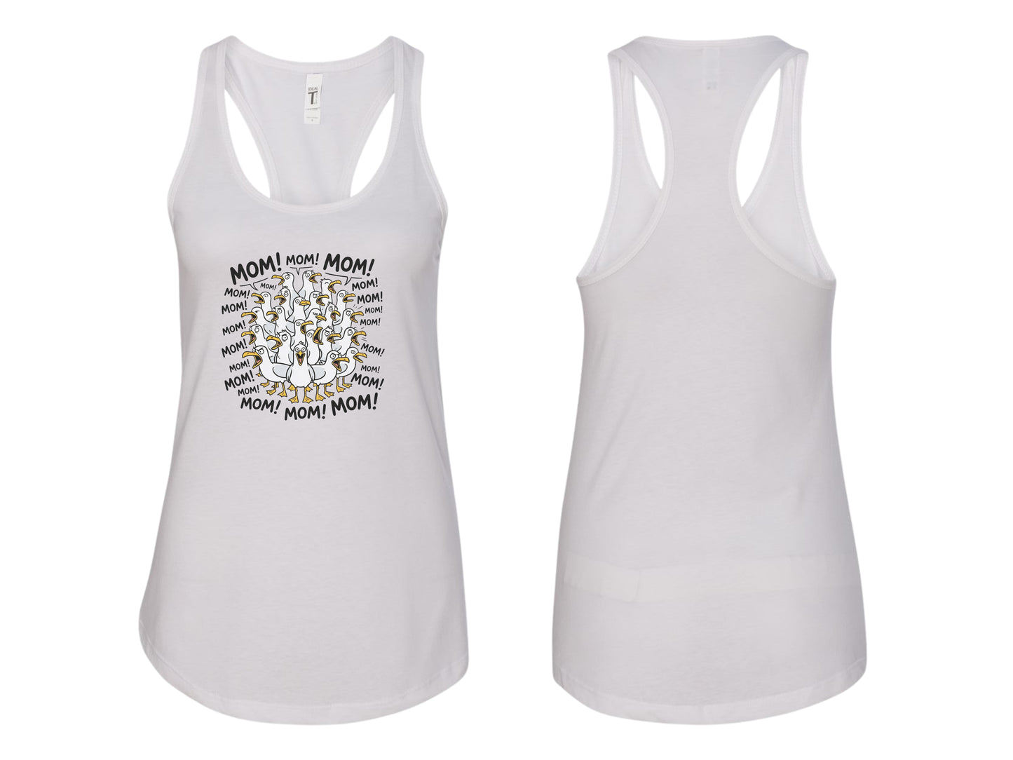 "MOM! MOM! MOM!" Seagull Tee & Tank