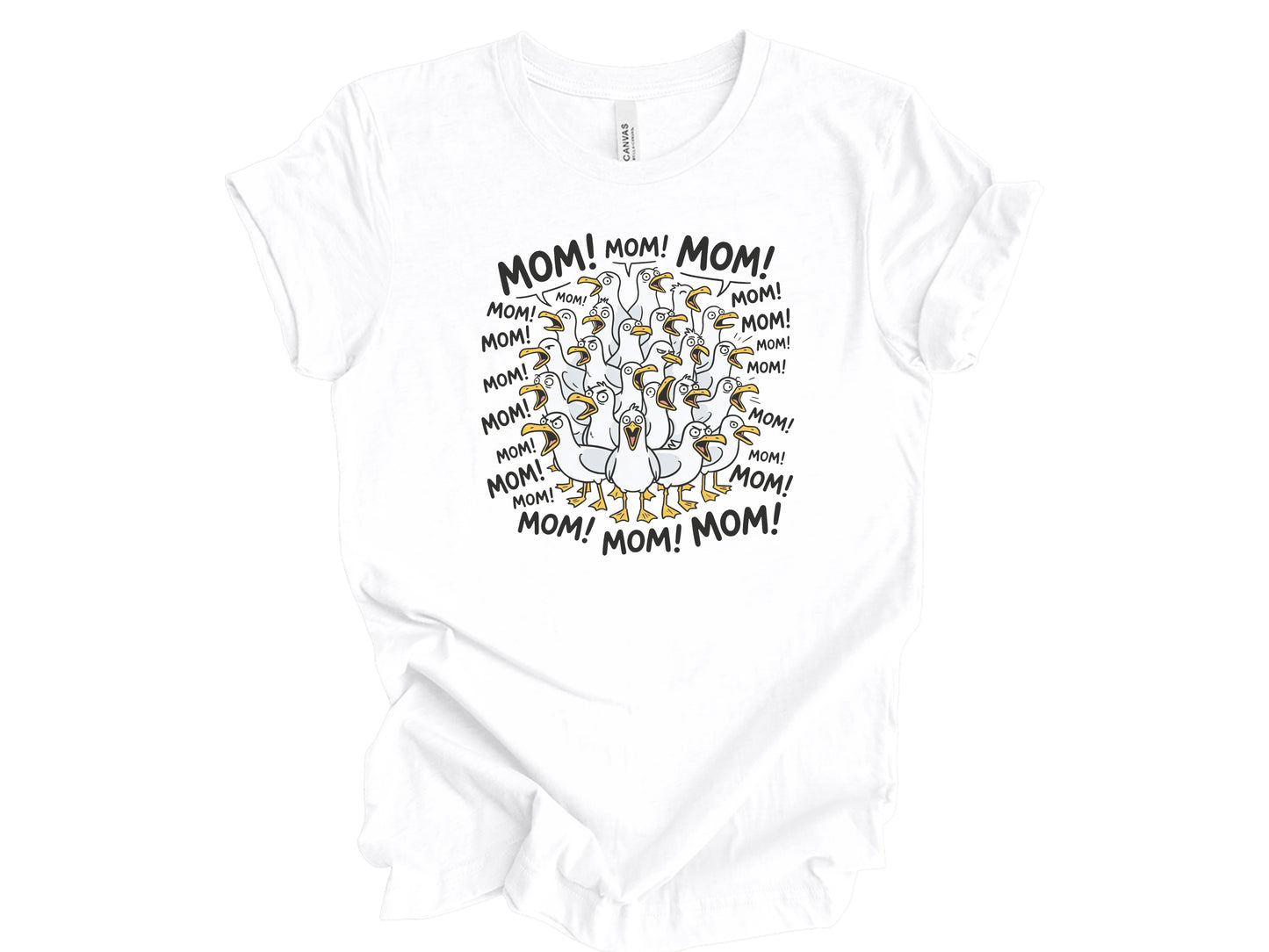 "MOM! MOM! MOM!" Seagull Tee & Tank