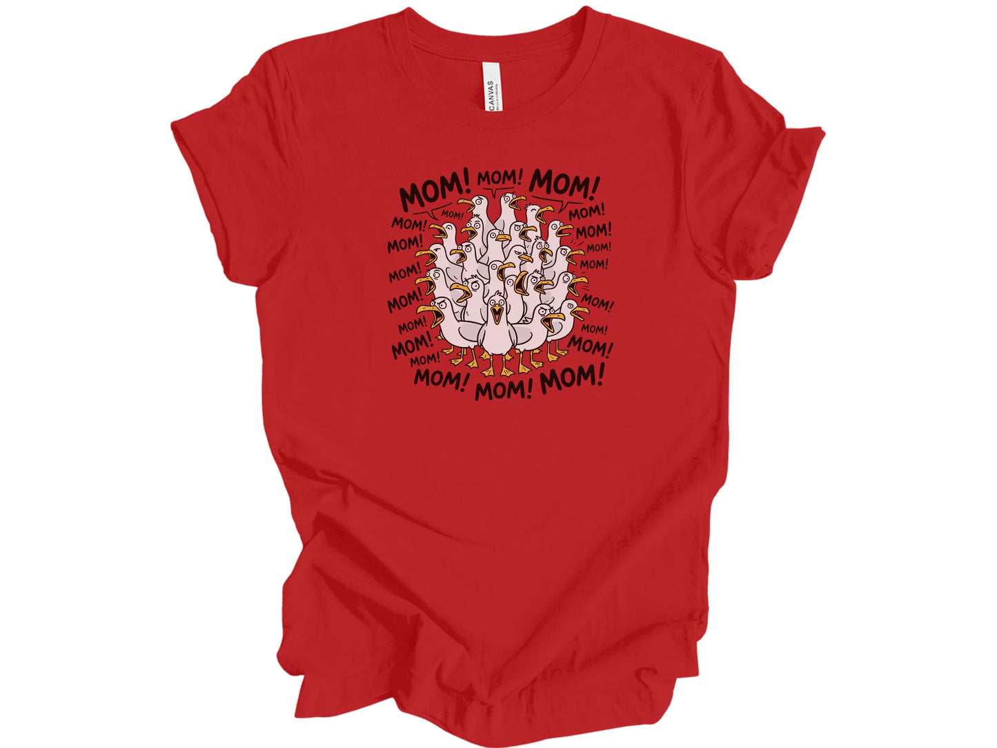 "MOM! MOM! MOM!" Seagull Tee & Tank