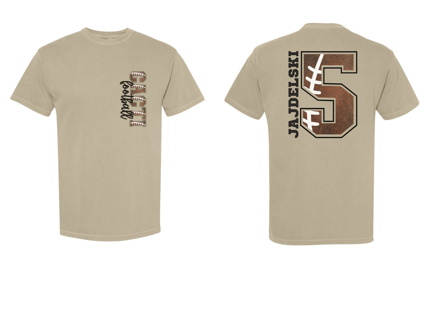 The "Custom Game Day" Era Custom Football Tees & Crewnecks