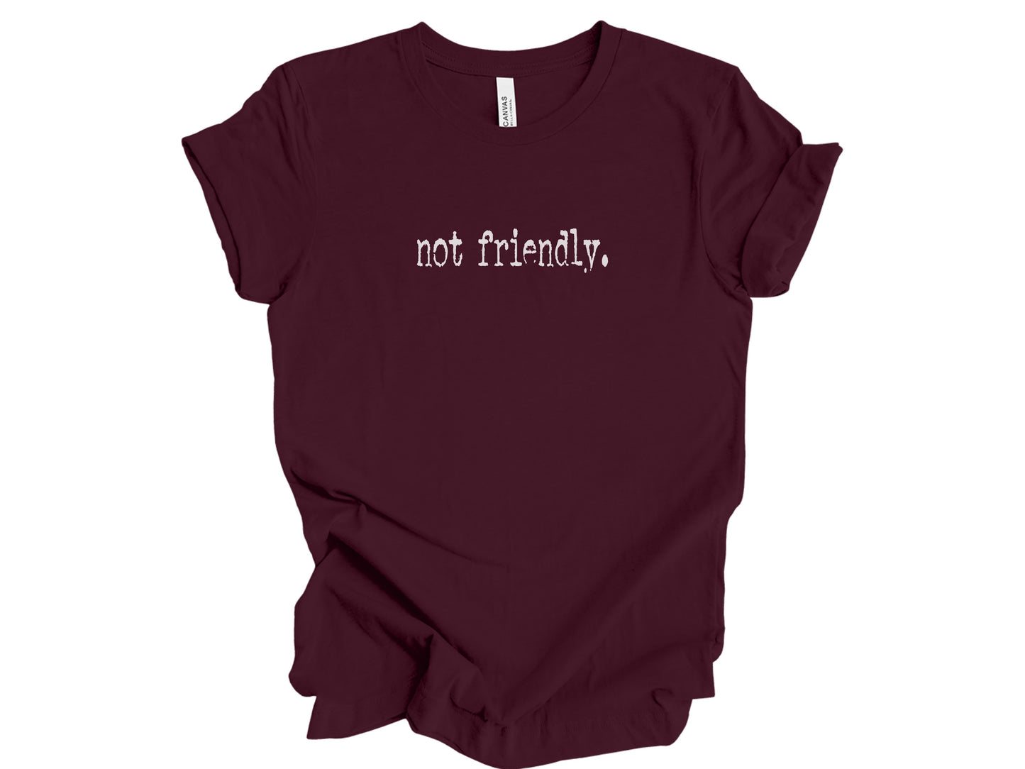 The "Not Friendly" Era Tee & Sweatshirt