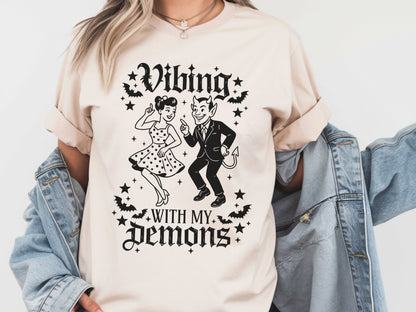 The Vibing With My Demons Era Tee & Sweatshirt