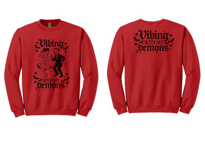 The Vibing With My Demons Era Tee & Sweatshirt