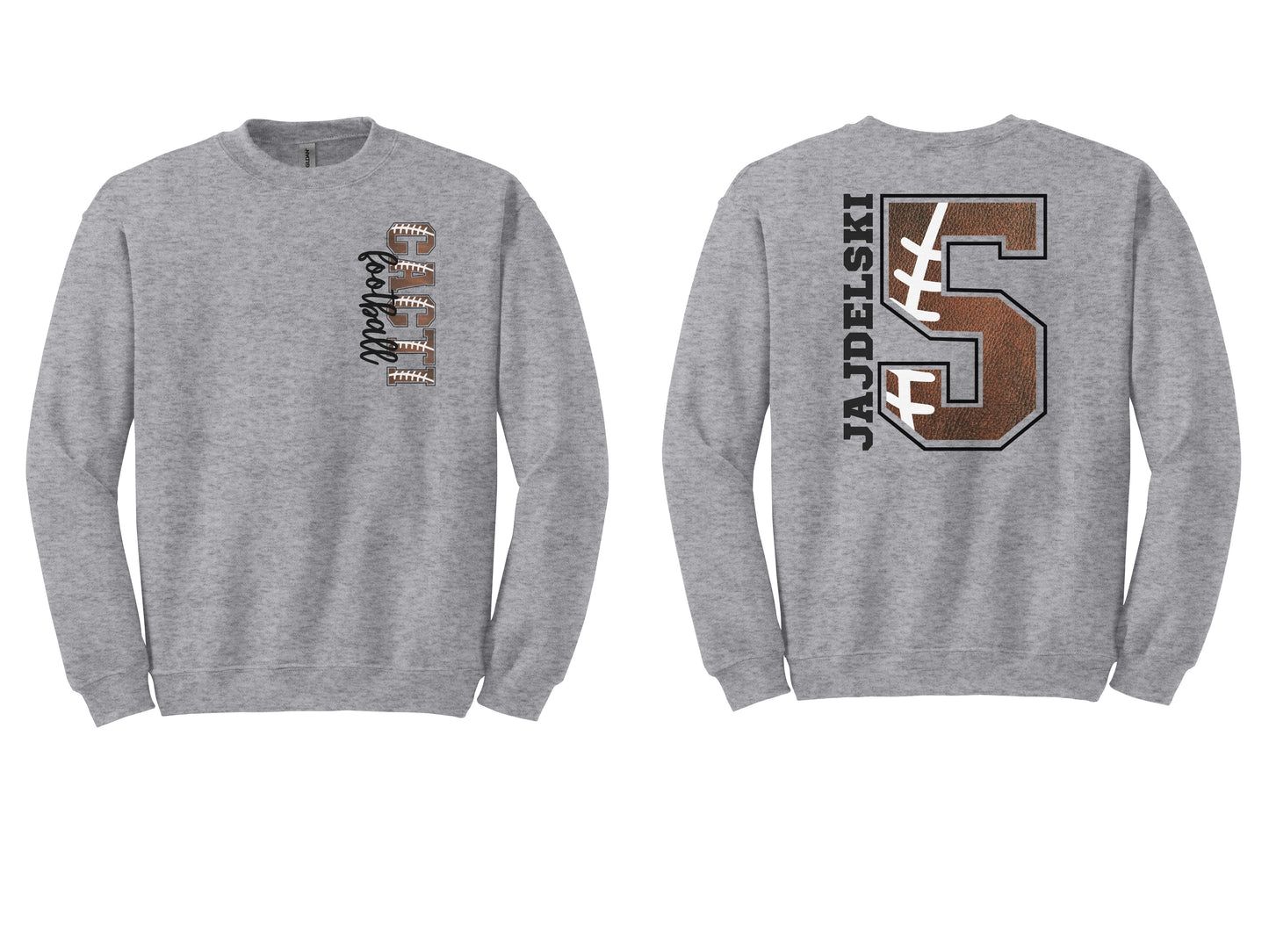 The "Custom Game Day" Era Custom Football Tees & Crewnecks