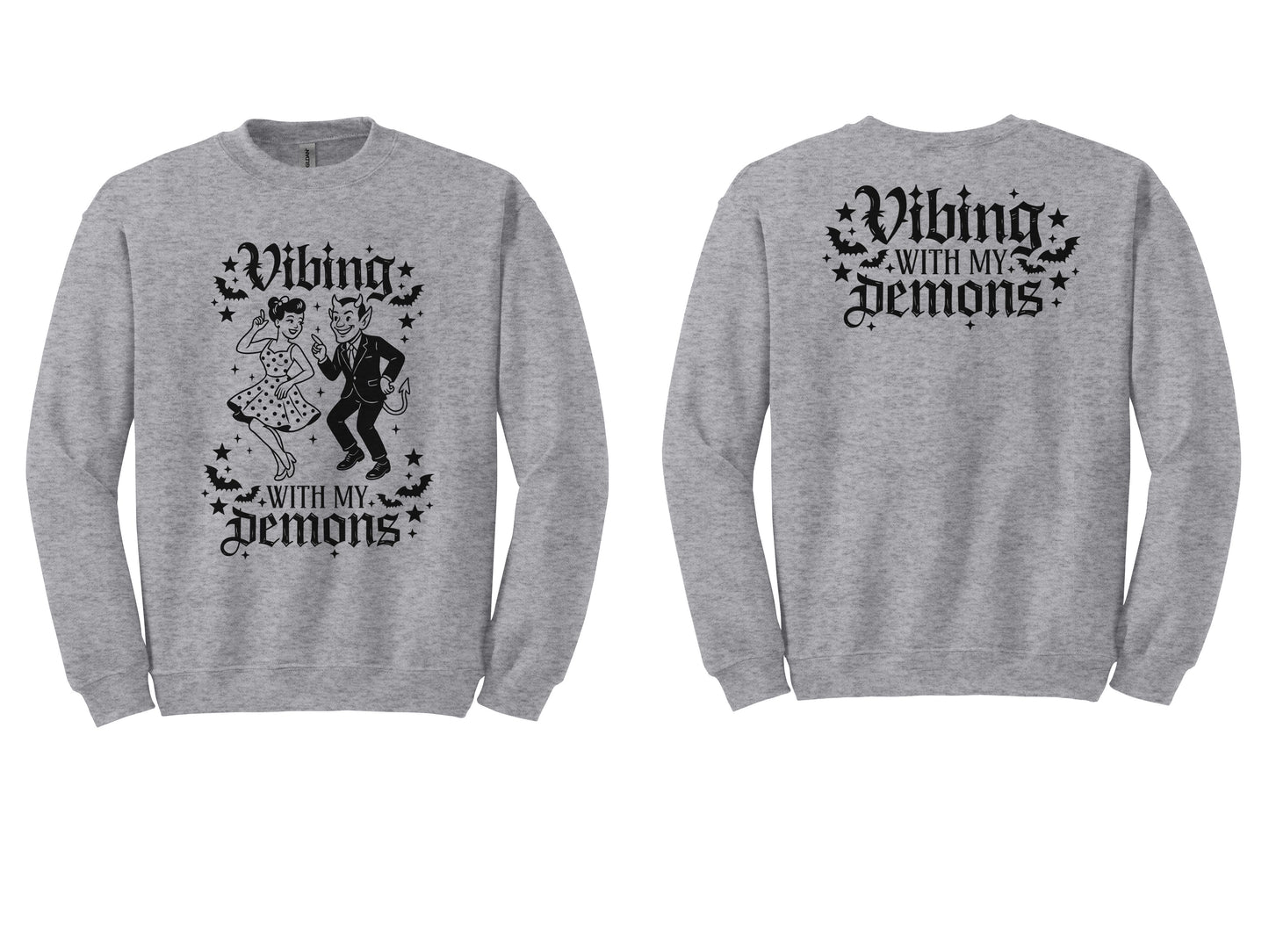 The Vibing With My Demons Era Tee & Sweatshirt