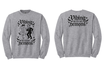 The Vibing With My Demons Era Tee & Sweatshirt