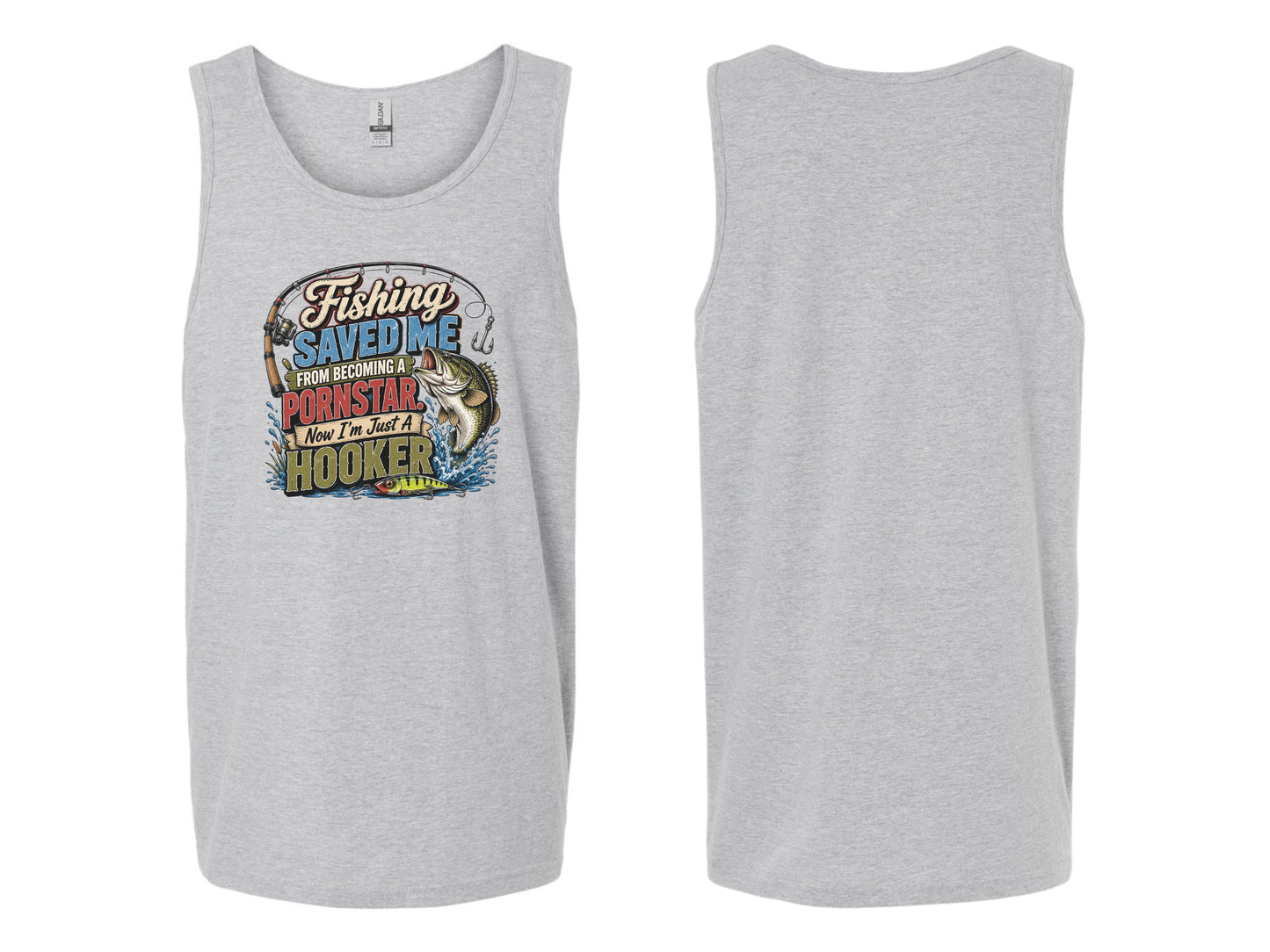 Fishing Saved Me From Becoming a Pornstar Hilarious Fishing Tee