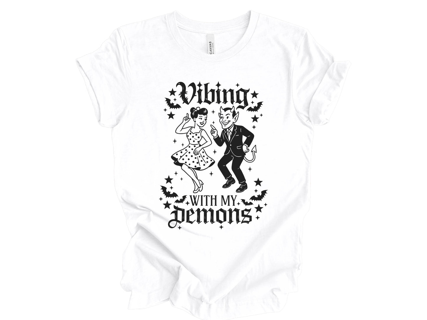 The Vibing With My Demons Era Tee & Sweatshirt