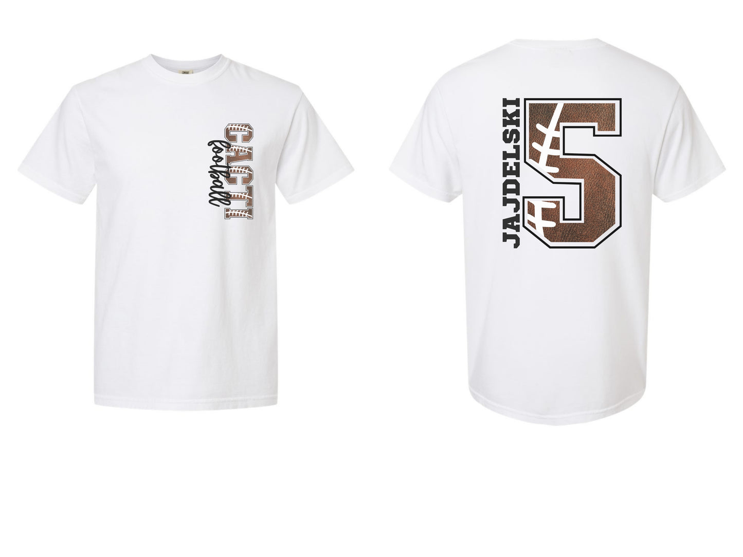 The "Custom Game Day" Era Custom Football Tees & Crewnecks