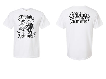 The Vibing With My Demons Era Tee & Sweatshirt