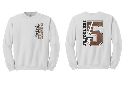 The "Custom Game Day" Era Custom Football Tees & Crewnecks