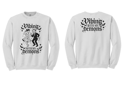 The Vibing With My Demons Era Tee & Sweatshirt