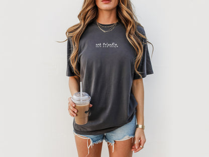 The "Not Friendly" Era Tee & Sweatshirt