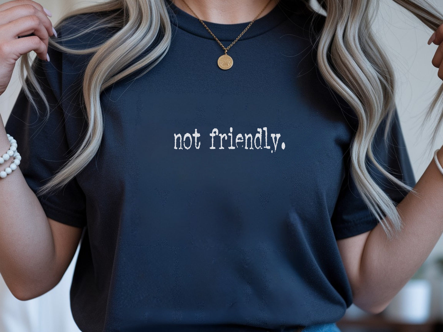 The "Not Friendly" Era Tee & Sweatshirt