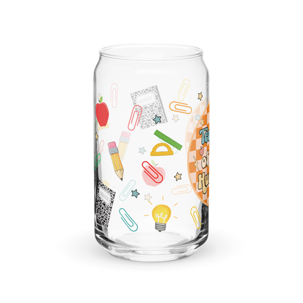 The "Tiny Humans" Era 16 oz Can-Shaped Glass