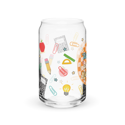 The "Tiny Humans" Era 16 oz Can-Shaped Glass