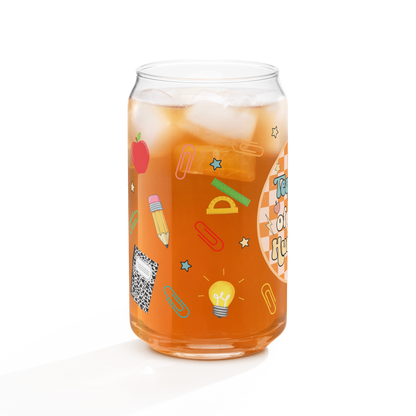 The "Tiny Humans" Era 16 oz Can-Shaped Glass