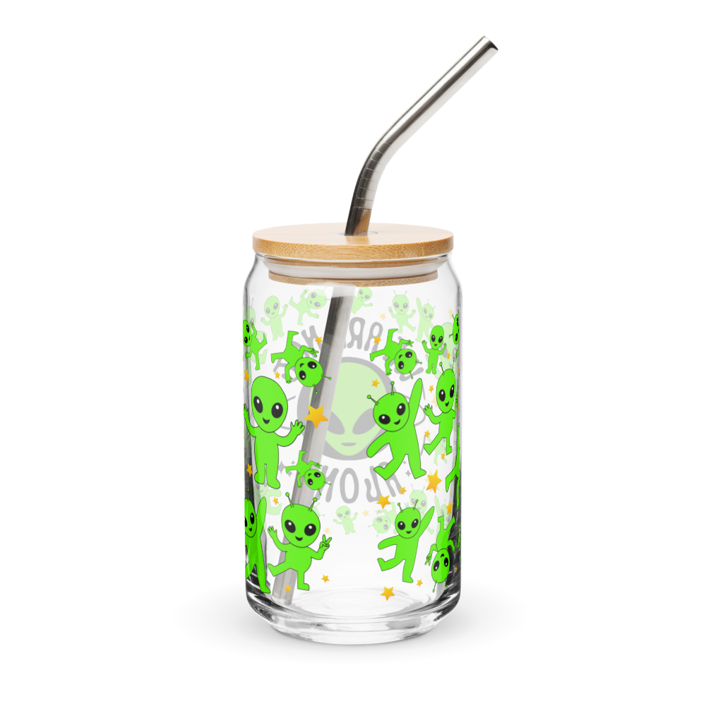 The "Out of This World" Era 16oz Glass Can