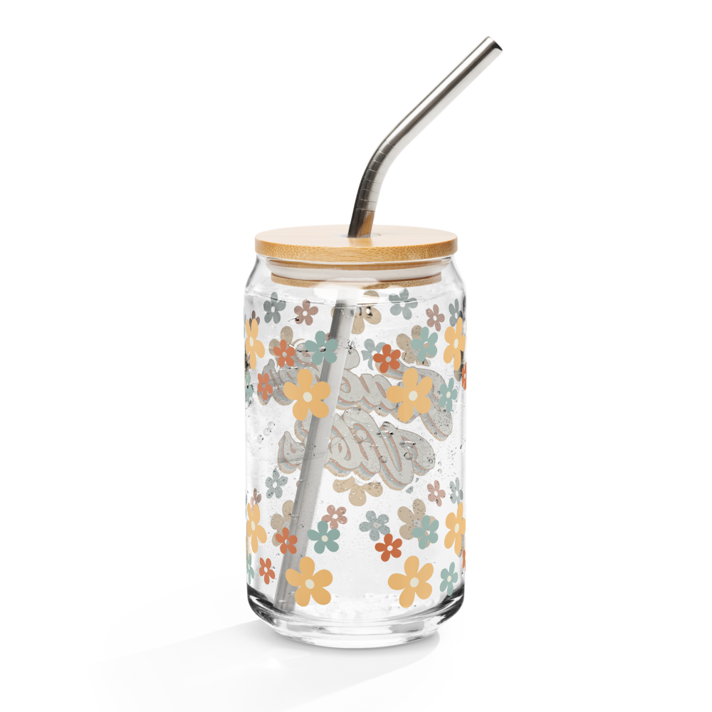 The "Teacher Vibes" Era 16 oz Can-Shaped Glass