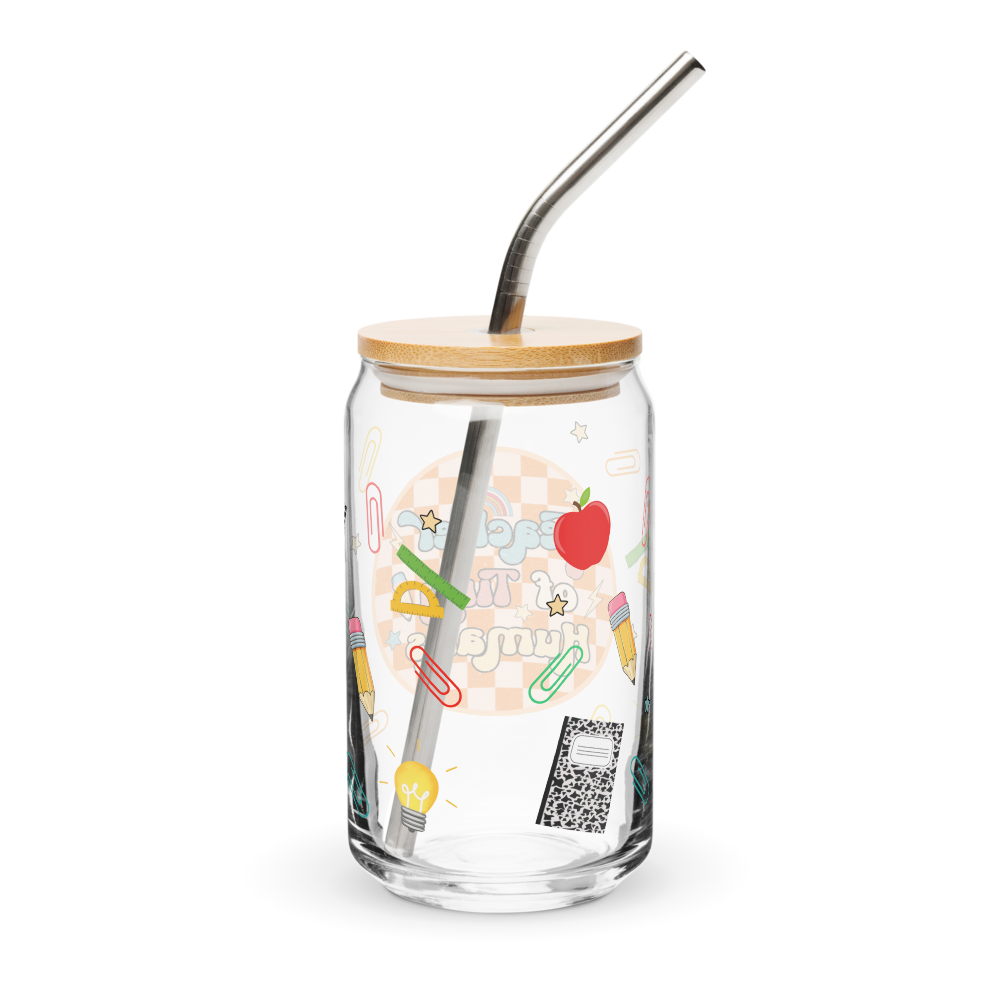 The "Tiny Humans" Era 16 oz Can-Shaped Glass