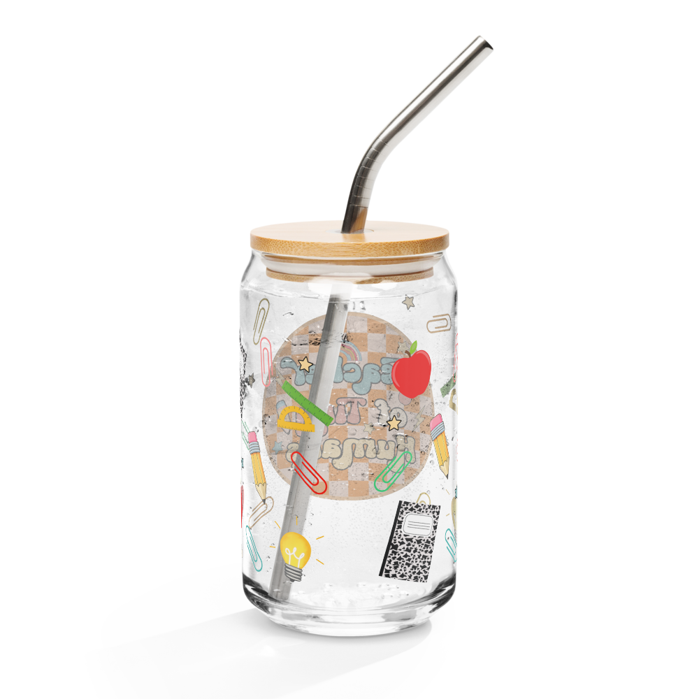 The "Tiny Humans" Era 16 oz Can-Shaped Glass