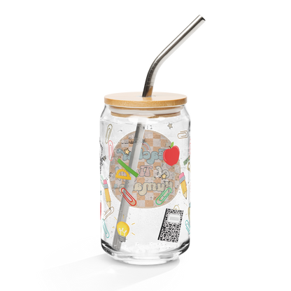 The "Tiny Humans" Era 16 oz Can-Shaped Glass
