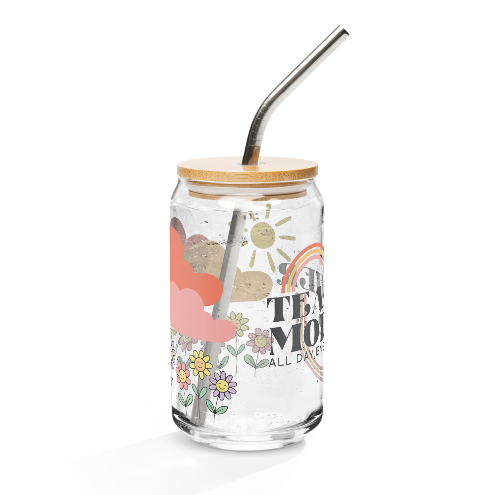 The "Teacher Mode" Era 16 oz Can-Shaped Glass