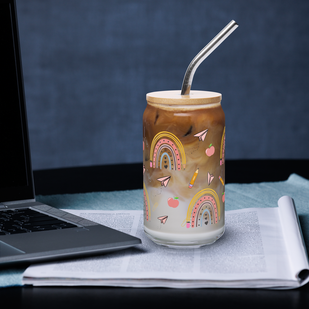The "Empowered Educator" Era 16oz Glass Can