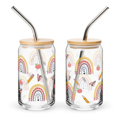 The "Empowered Educator" Era 16oz Glass Can