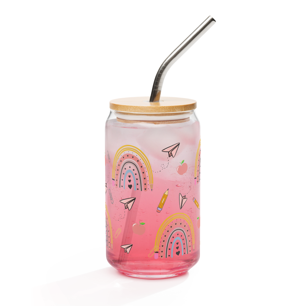 The "Empowered Educator" Era 16oz Glass Can