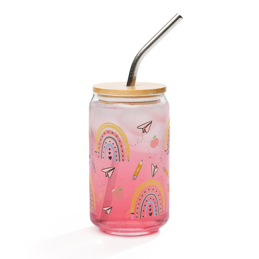 The "Empowered Educator" Era 16oz Glass Can
