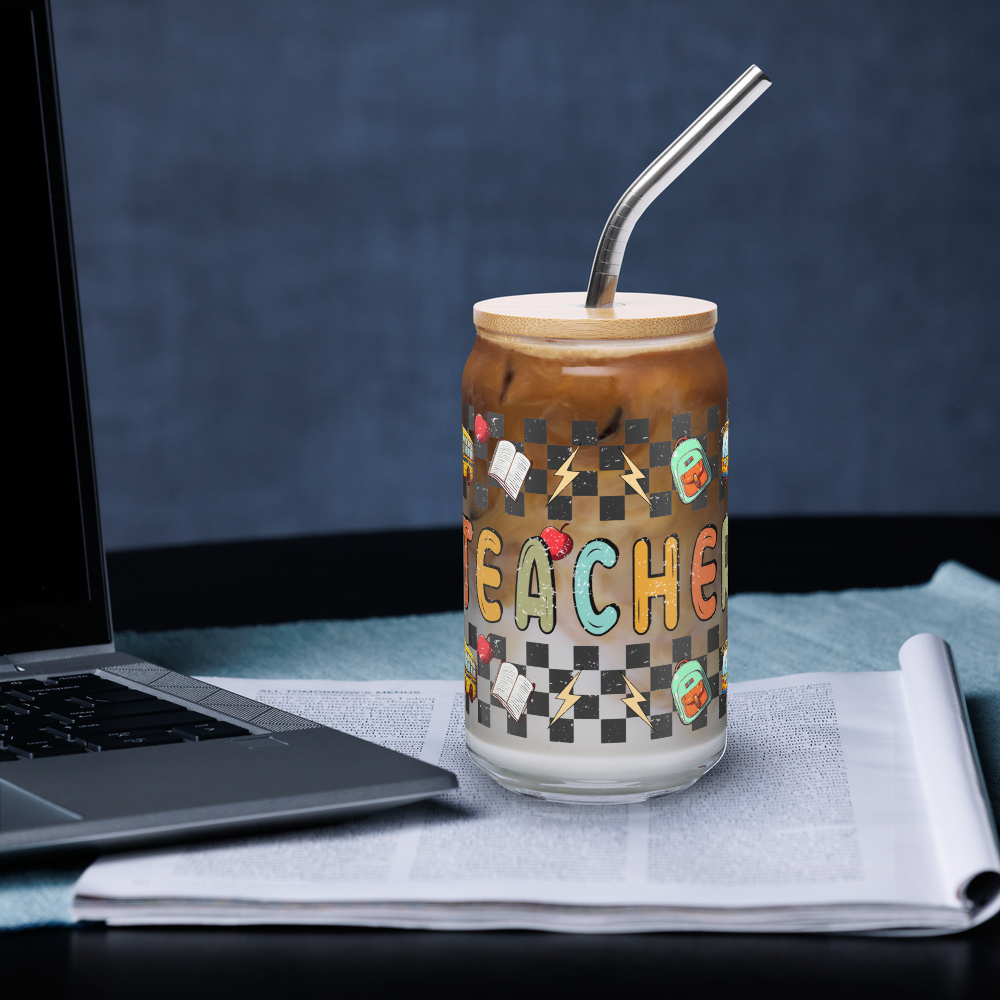 The "Classroom Classic" Era 16 oz Can-Shaped Glass