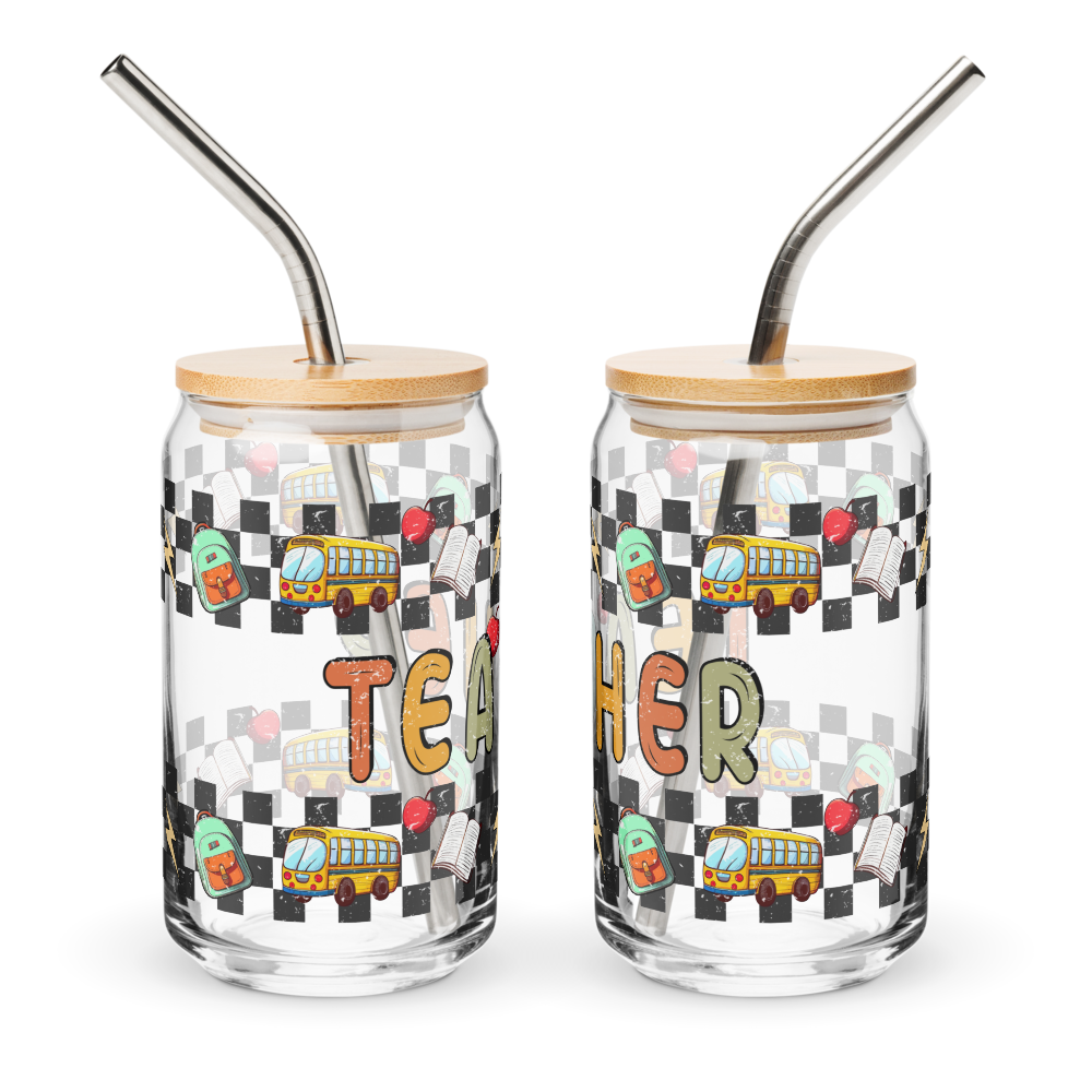 The "Classroom Classic" Era 16 oz Can-Shaped Glass