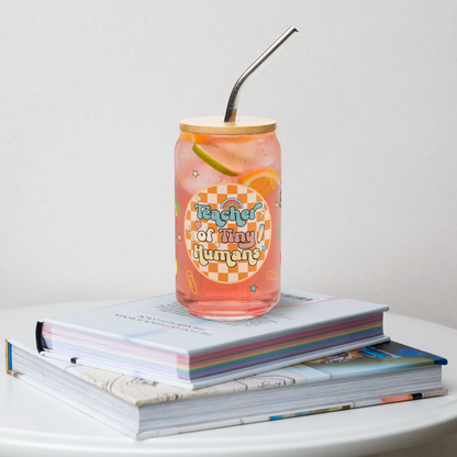 The "Tiny Humans" Era 16 oz Can-Shaped Glass