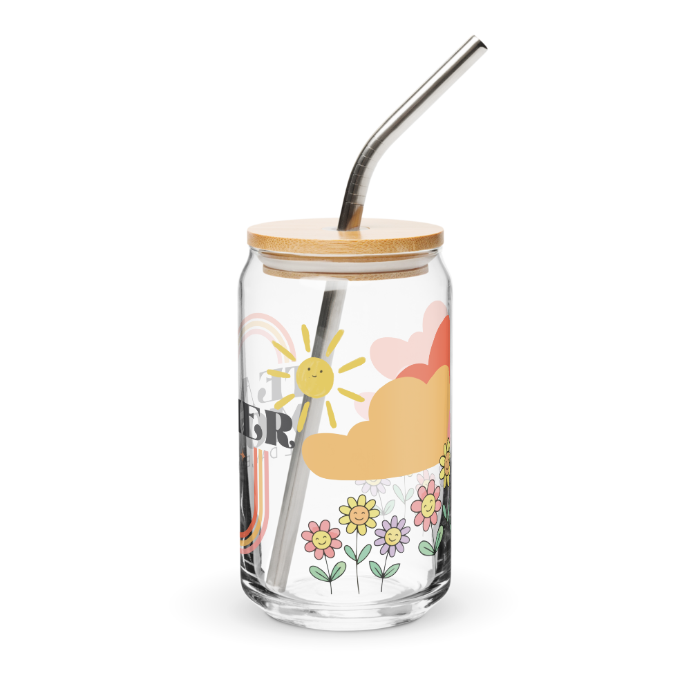 The "Teacher Mode" Era 16 oz Can-Shaped Glass