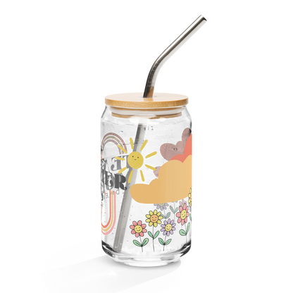 The "Teacher Mode" Era 16 oz Can-Shaped Glass