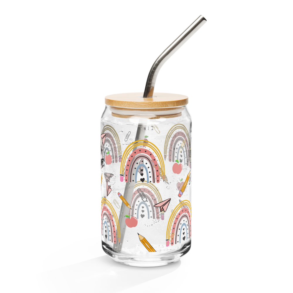 The "Empowered Educator" Era 16oz Glass Can
