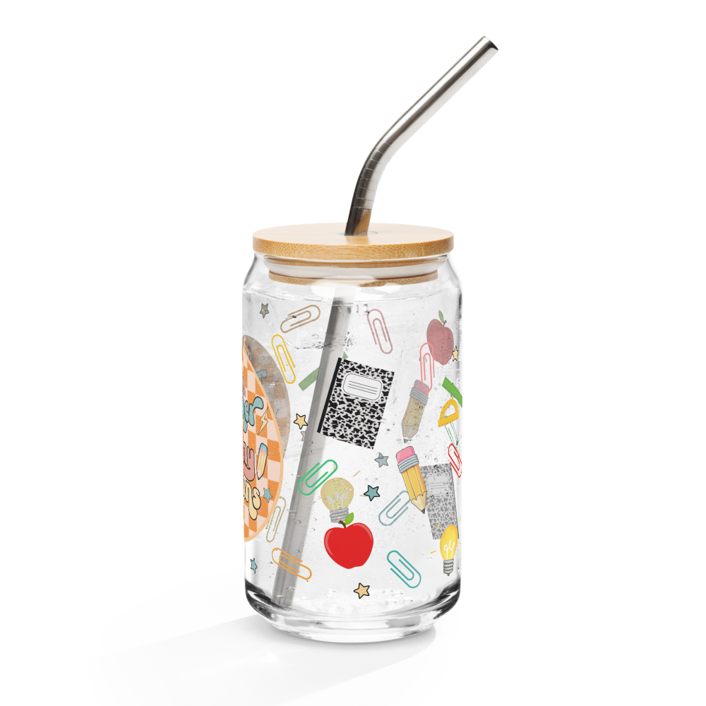 The "Tiny Humans" Era 16 oz Can-Shaped Glass