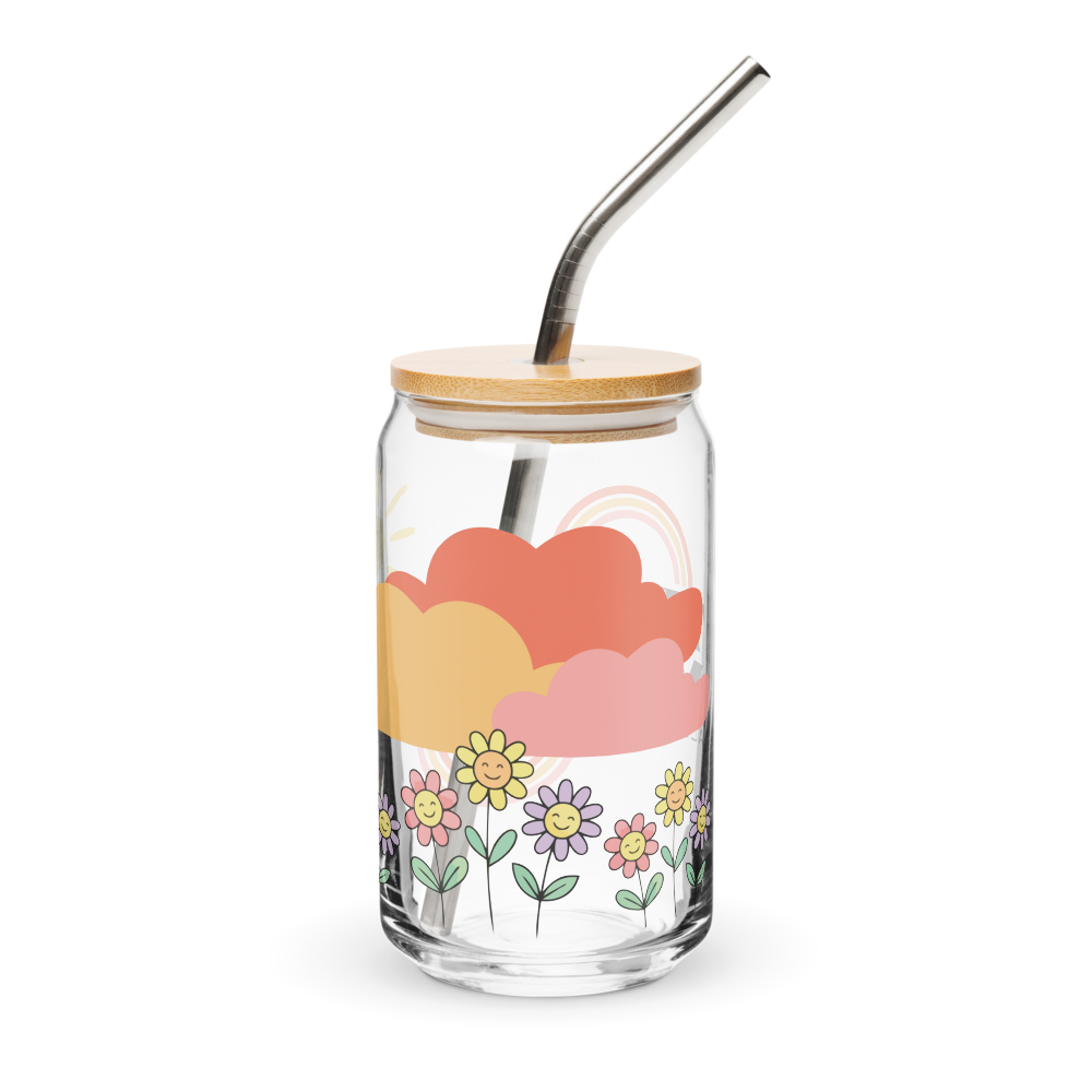 The "Teacher Mode" Era 16 oz Can-Shaped Glass