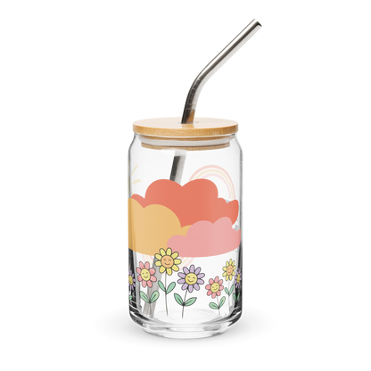 The "Teacher Mode" Era 16 oz Can-Shaped Glass