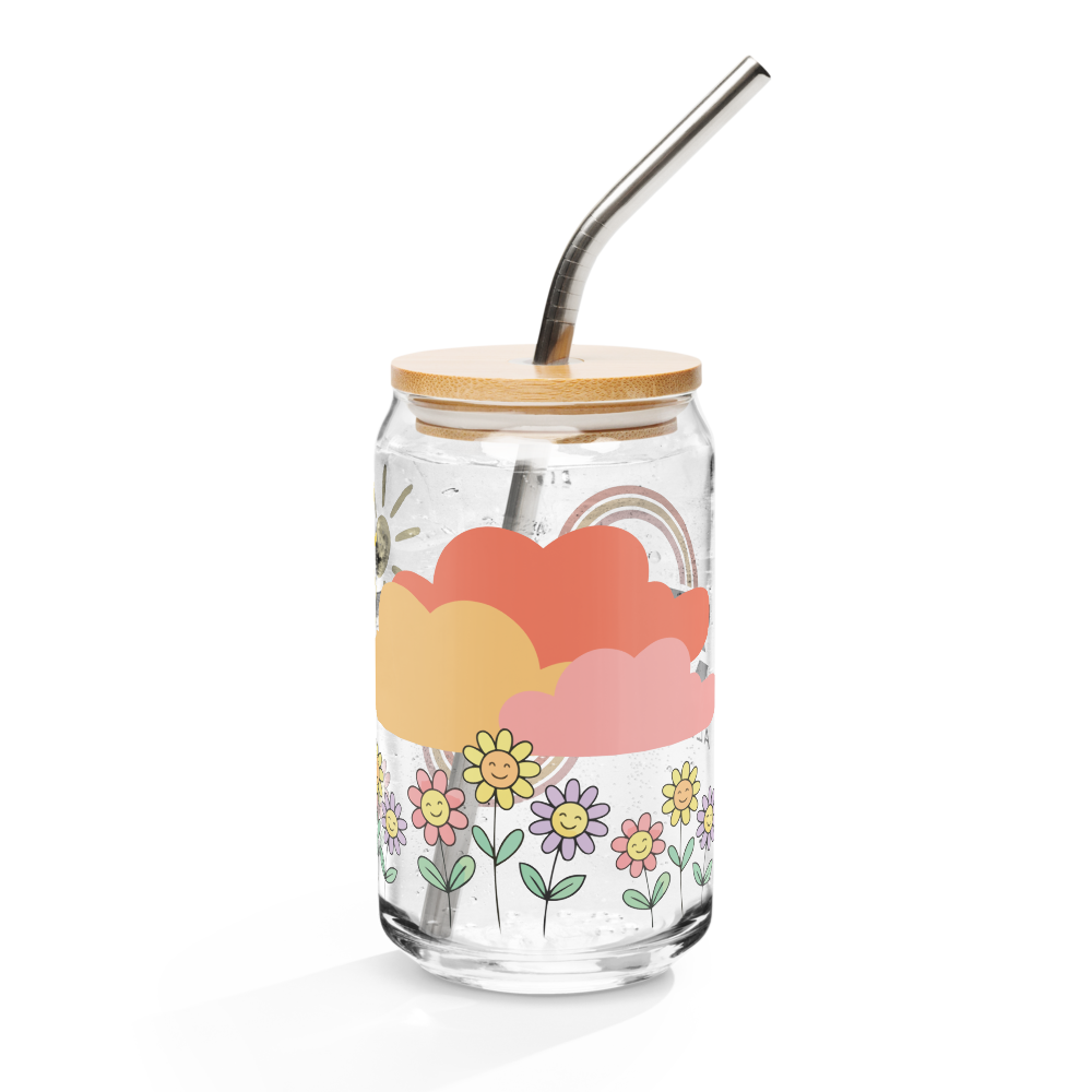 The "Teacher Mode" Era 16 oz Can-Shaped Glass