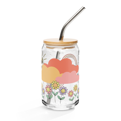 The "Teacher Mode" Era 16 oz Can-Shaped Glass
